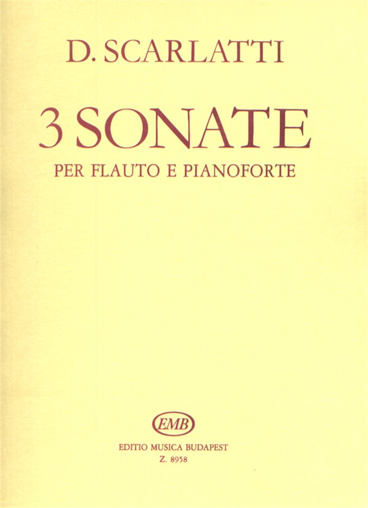 Drei Sonaten